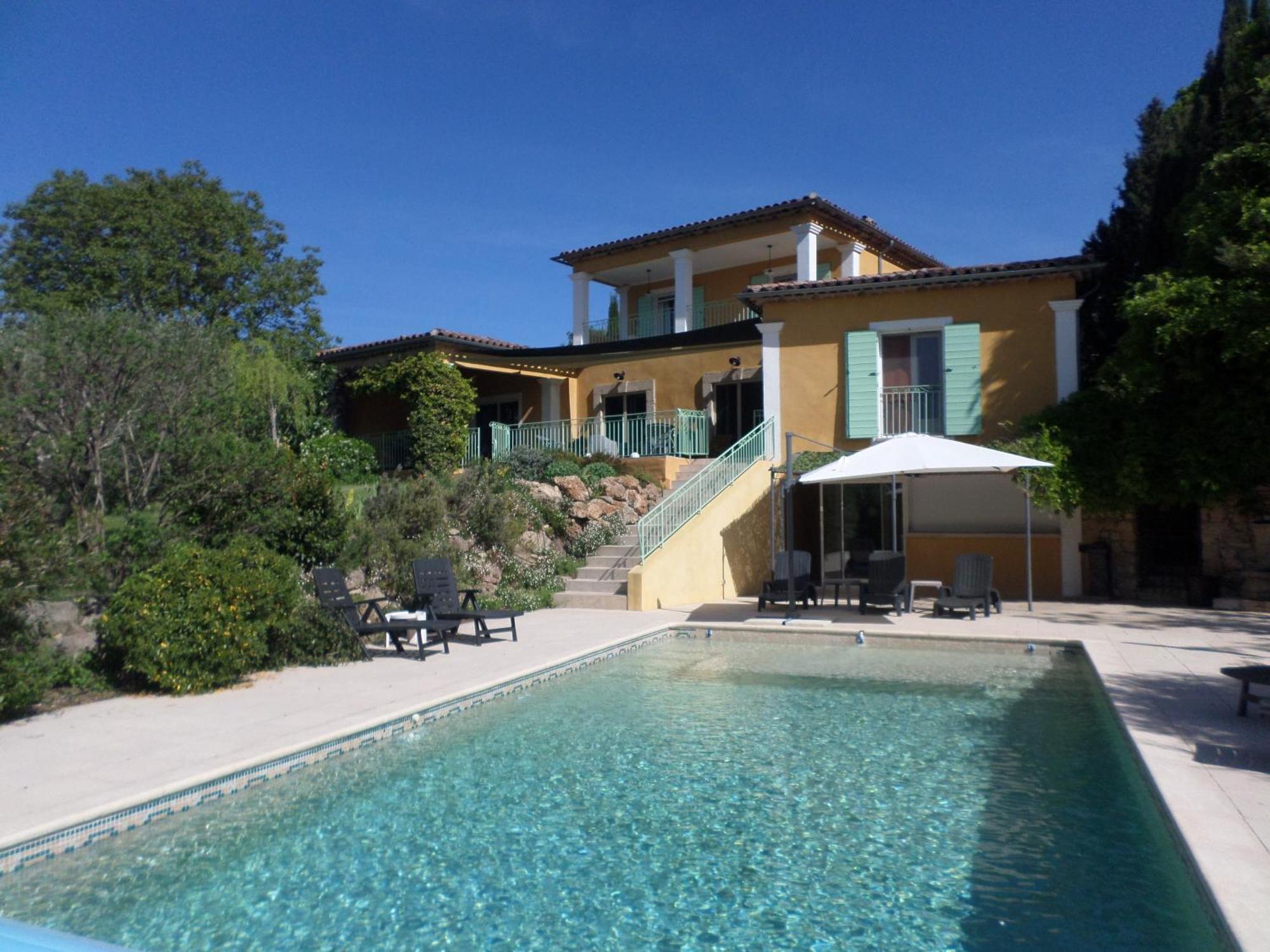 Maison Mimosa Salernes Bagian luar foto